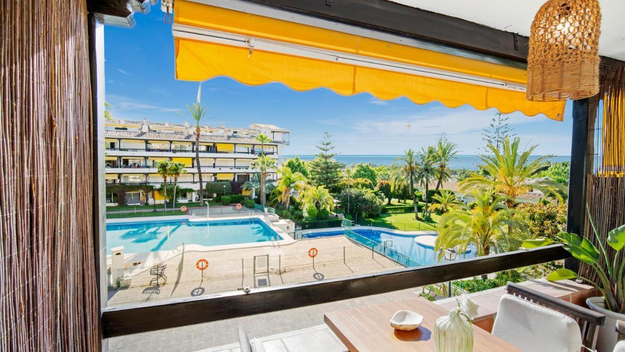 Precioso Estudio Con Vistas Al Mar Apartment Marbella Bagian luar foto